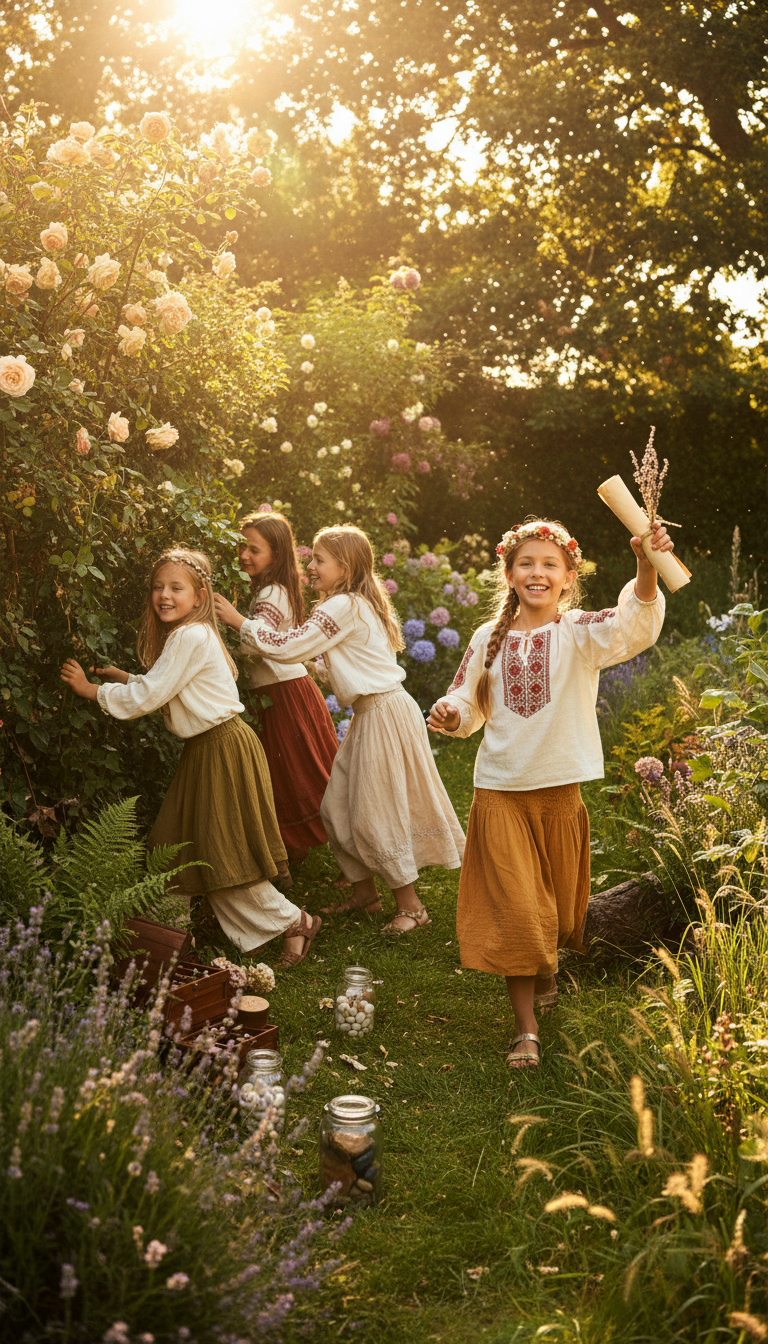 Boho-Themed Treasure Hunt