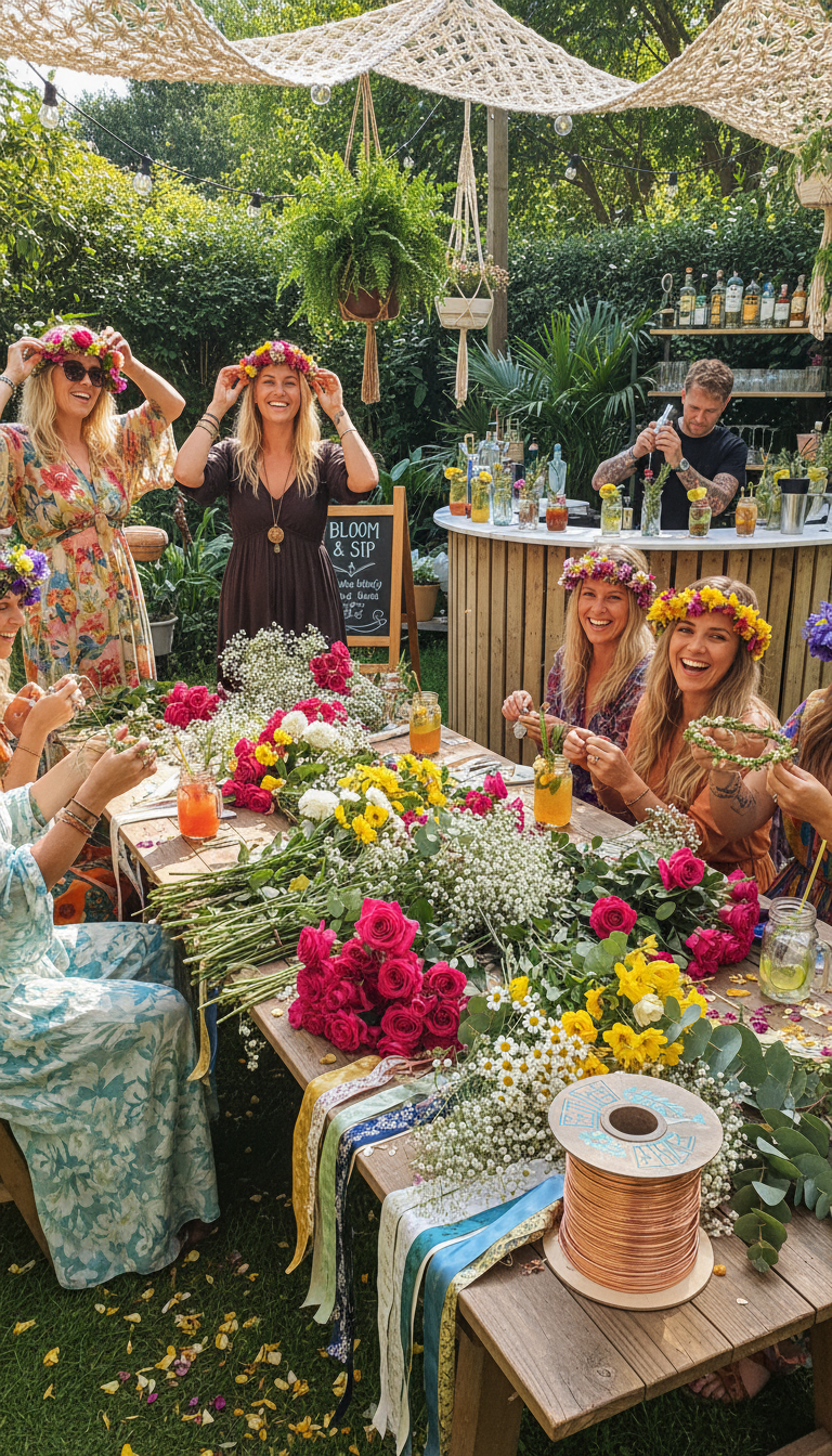 Flower Crown & Cocktail Bar