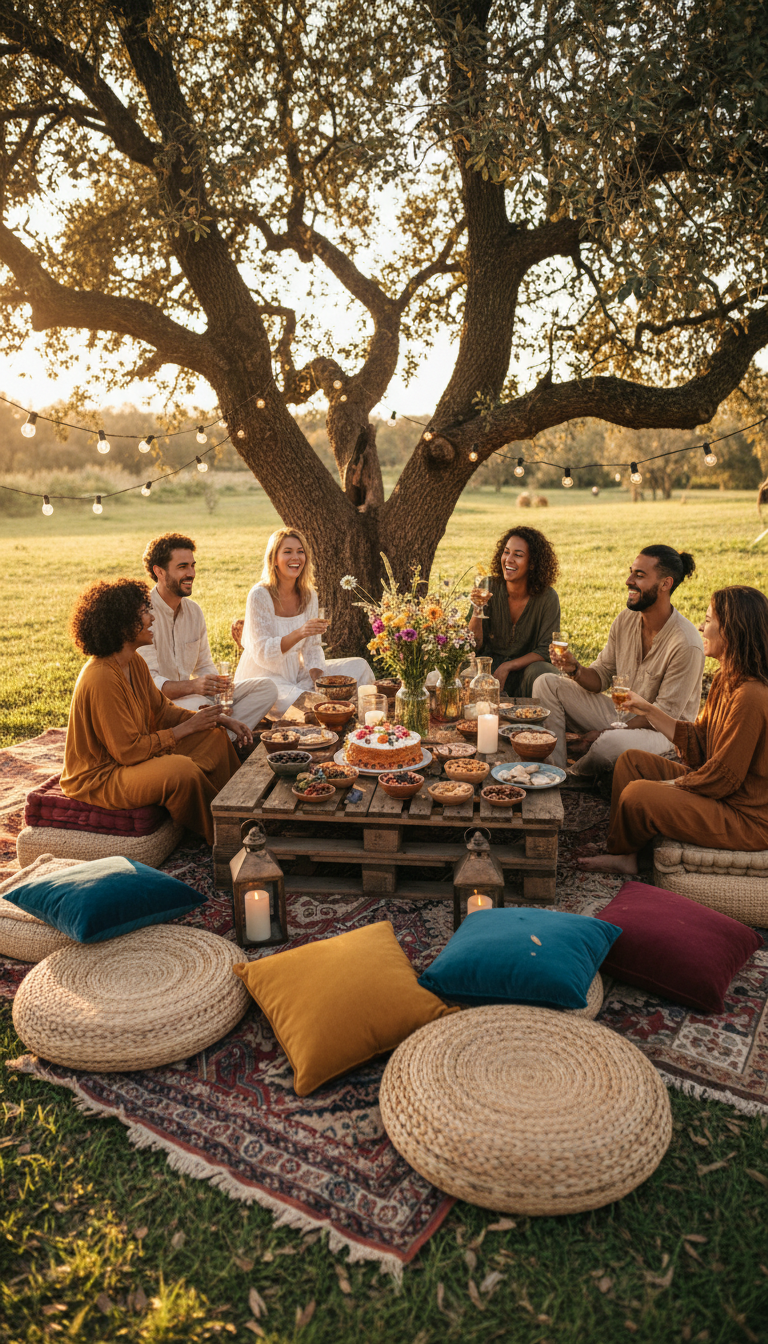 Cozy Low Seating with Floor Cushions