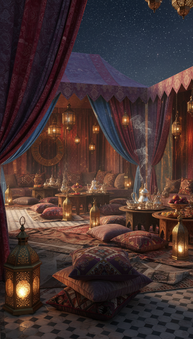 Moroccan Nights Boho Lounge
