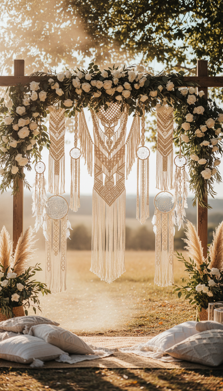 Dreamcatcher & Macrame Backdrops