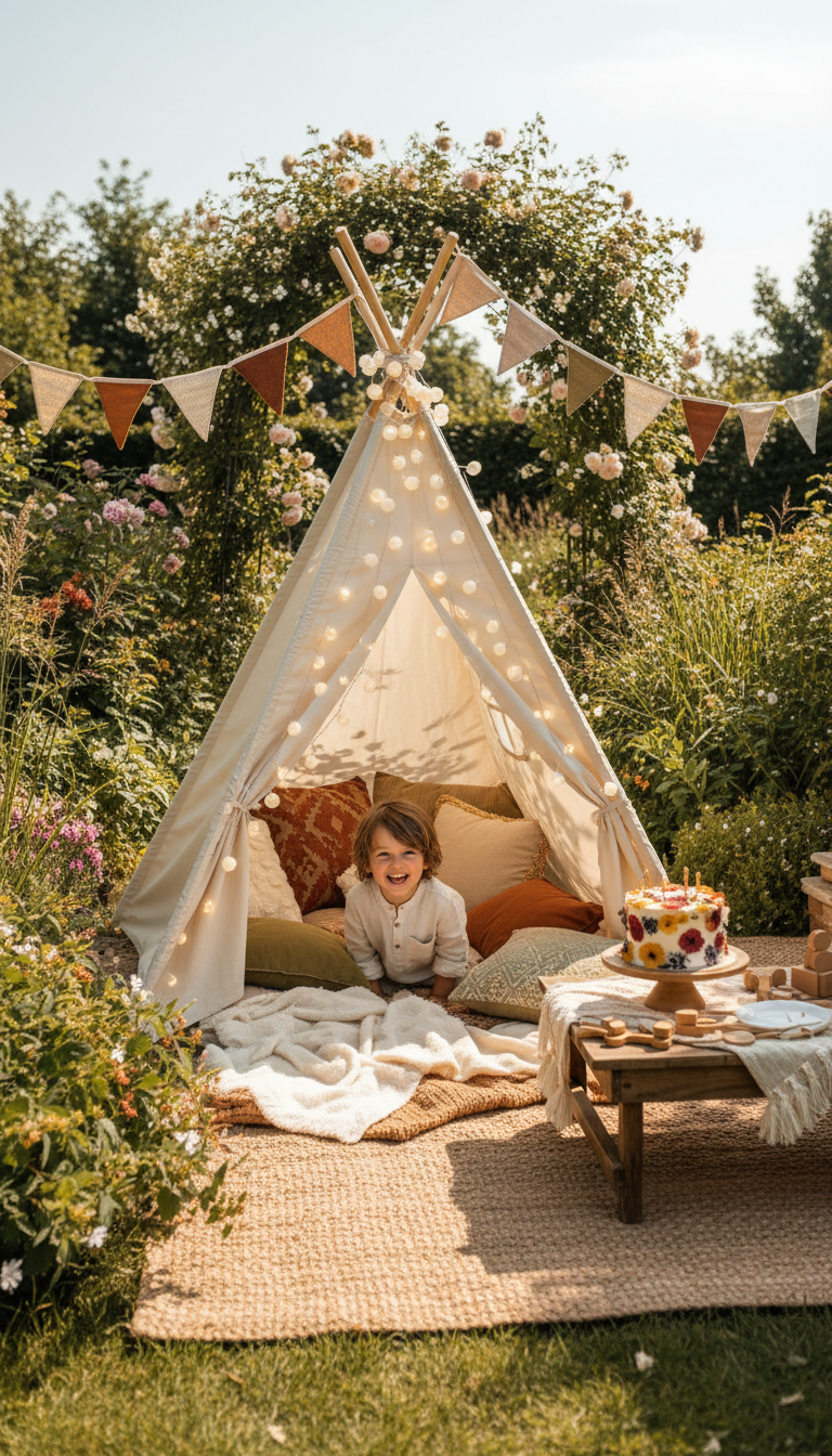 Boho Teepee or Tent Corner