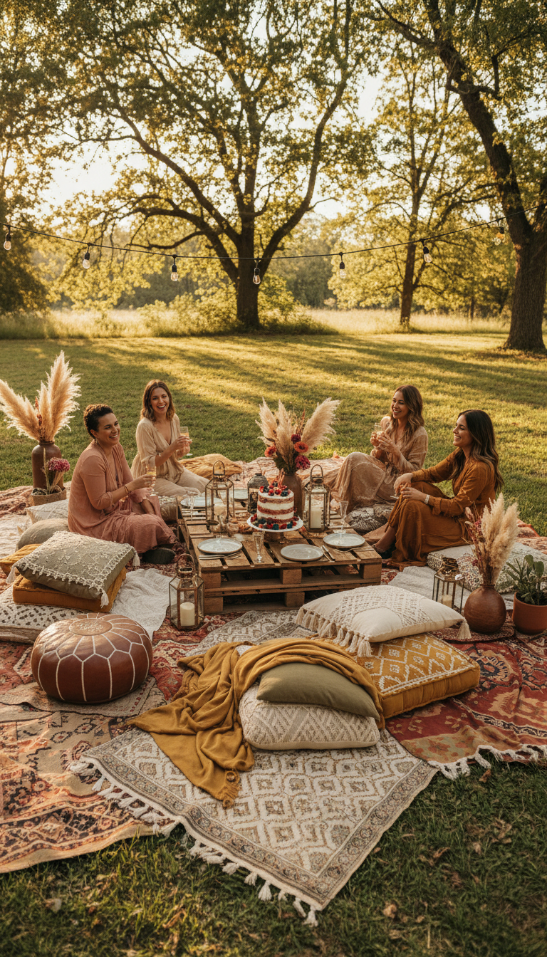 Area Rugs & Layered Blankets