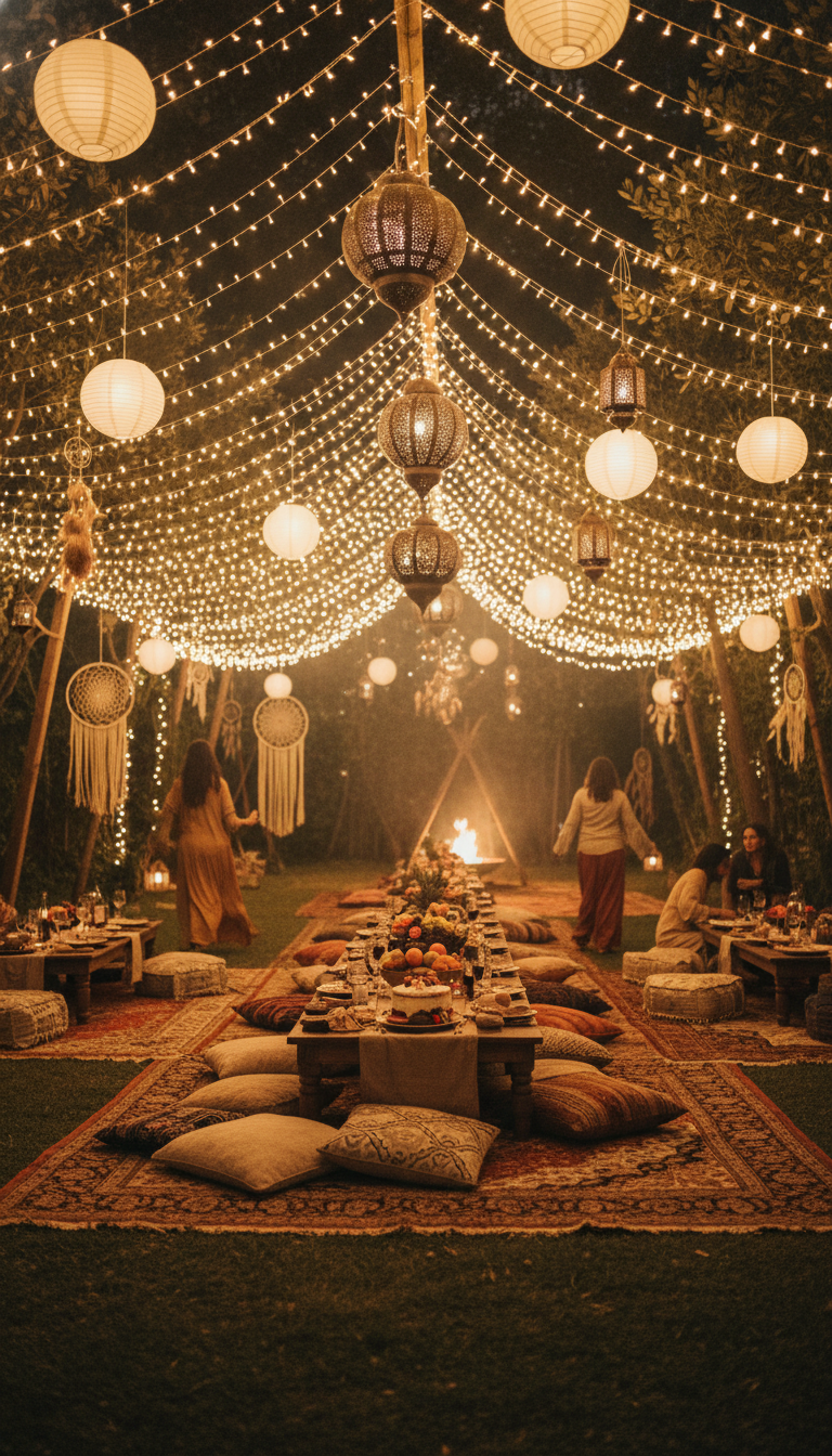 Magical Fairy Lights & Lantern Clusters