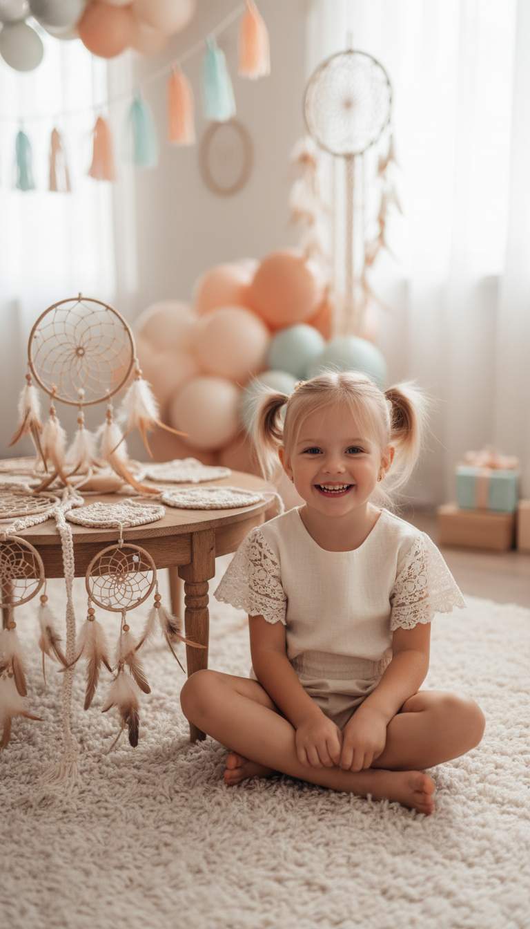 Lace & Linen Romper Charm