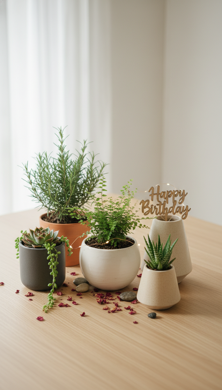 Living Potted Plants & Flowers