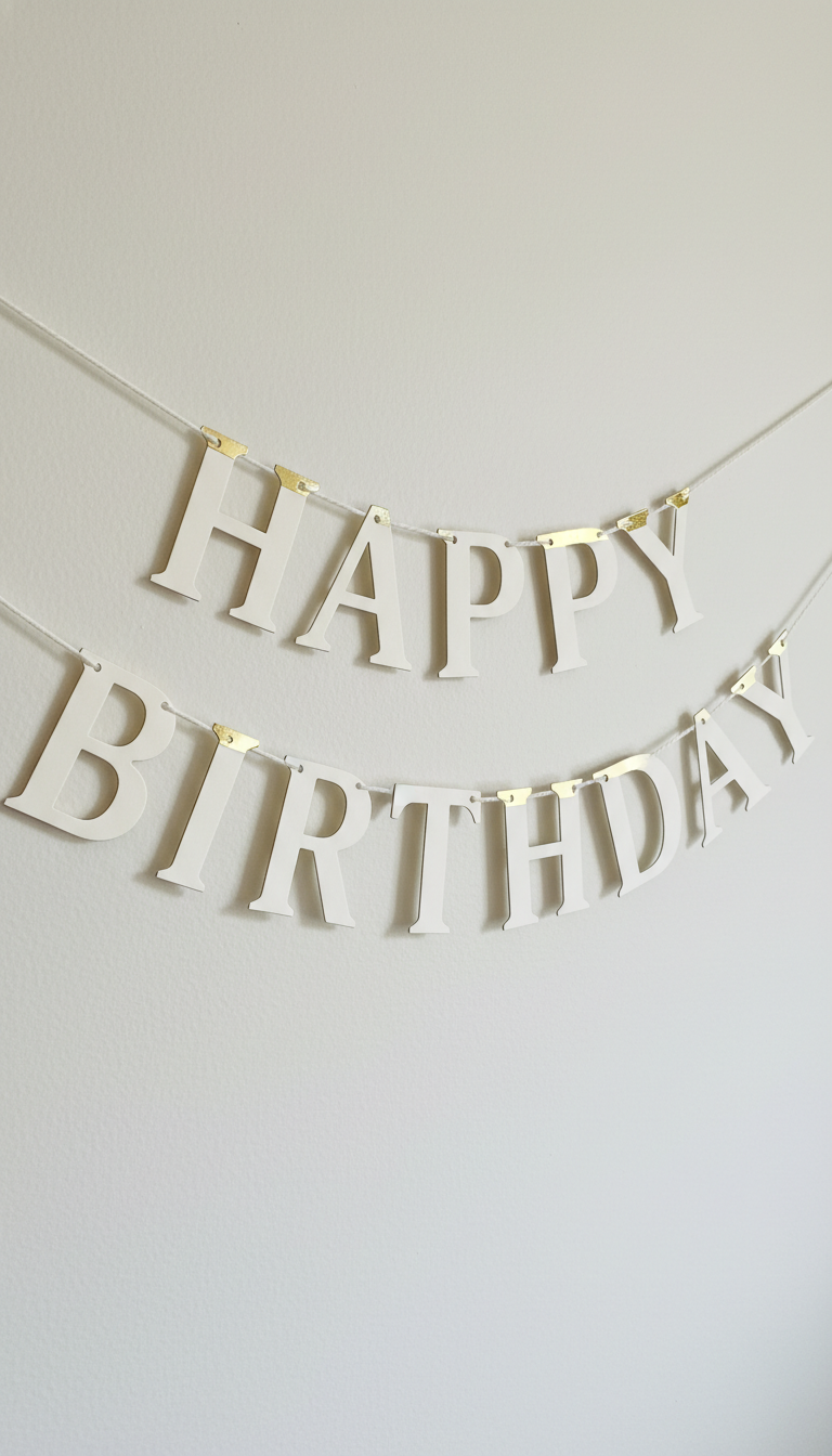 Chic DIY Paper Banners
