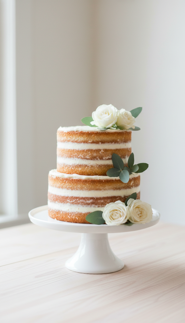 Simple Cake Display
