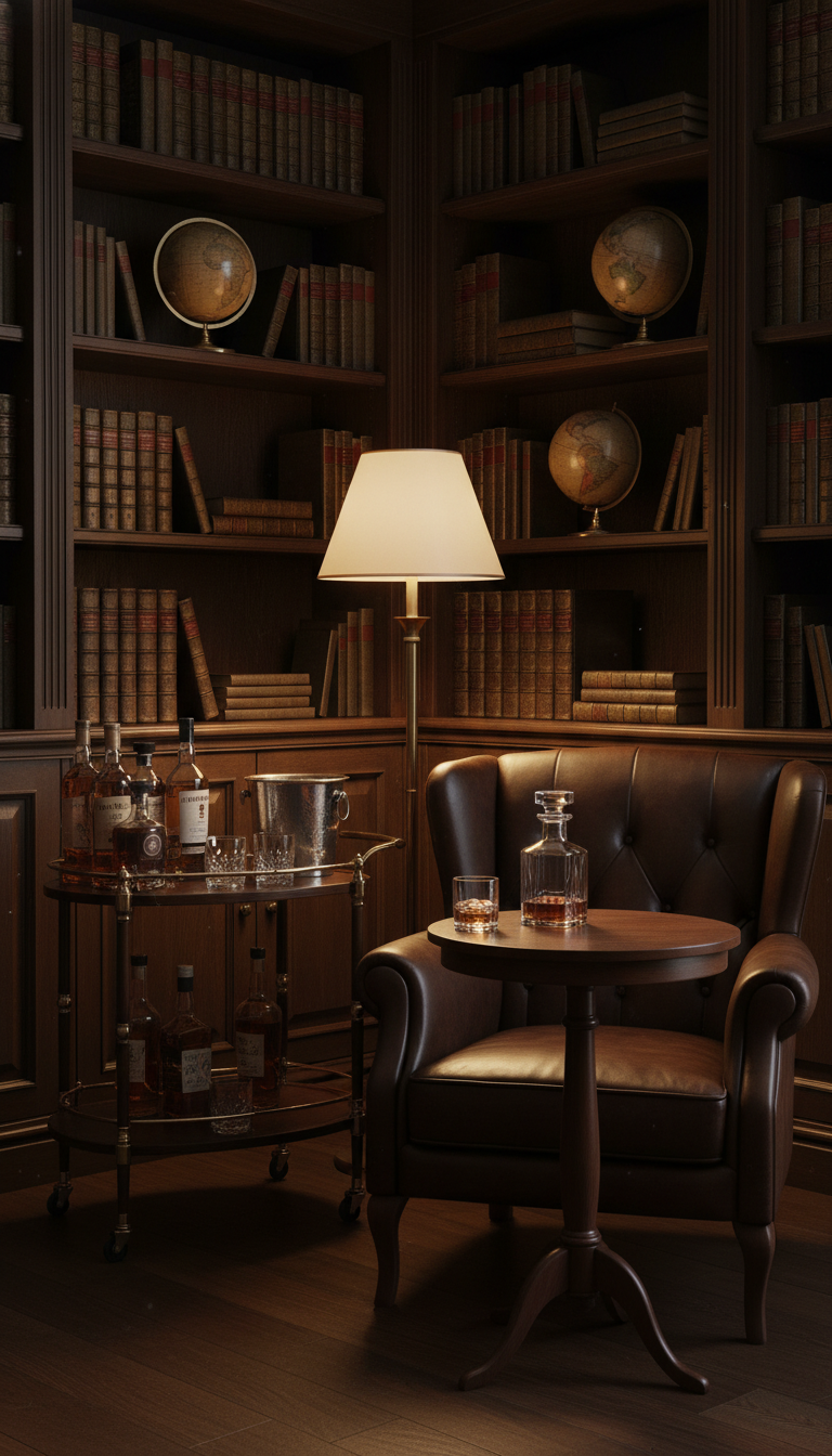 Classic Gentleman's Study