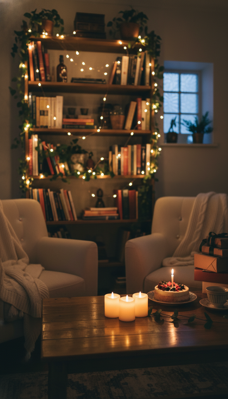 Enchanting Fairy Lights & Greenery