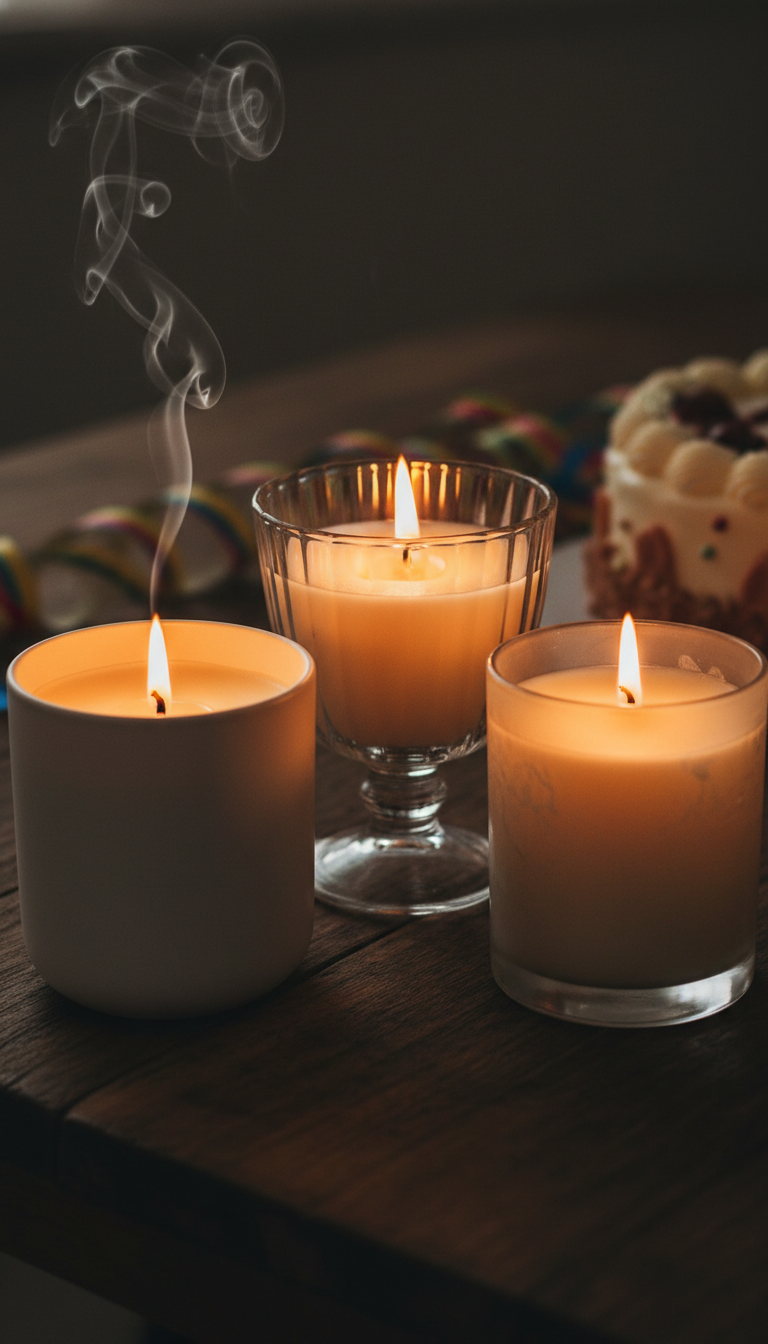 Aromatic Scented Candle Ambiance
