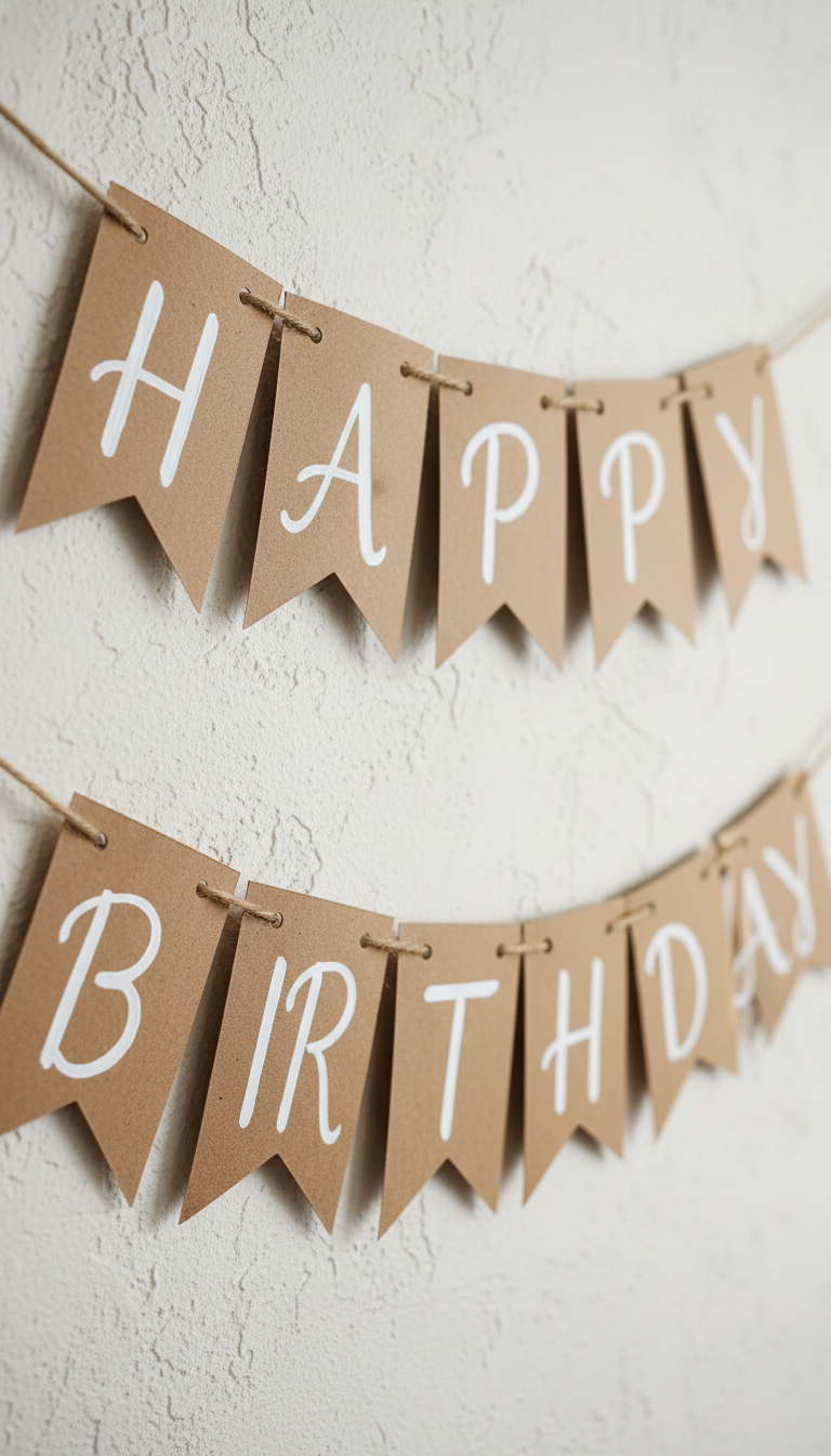 Custom Hand-Lettered Banner