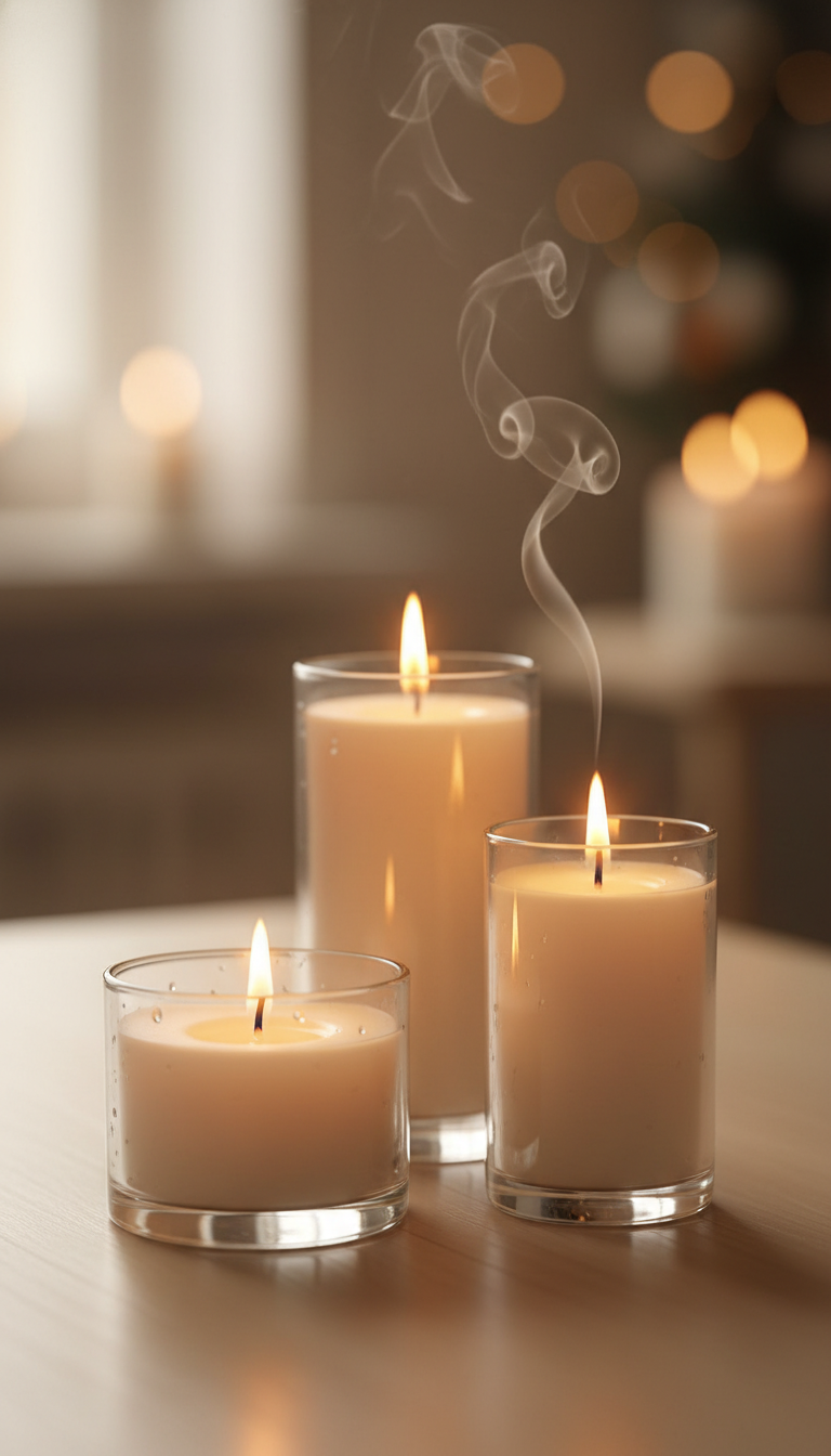 Warm Scented Candle Ambiance