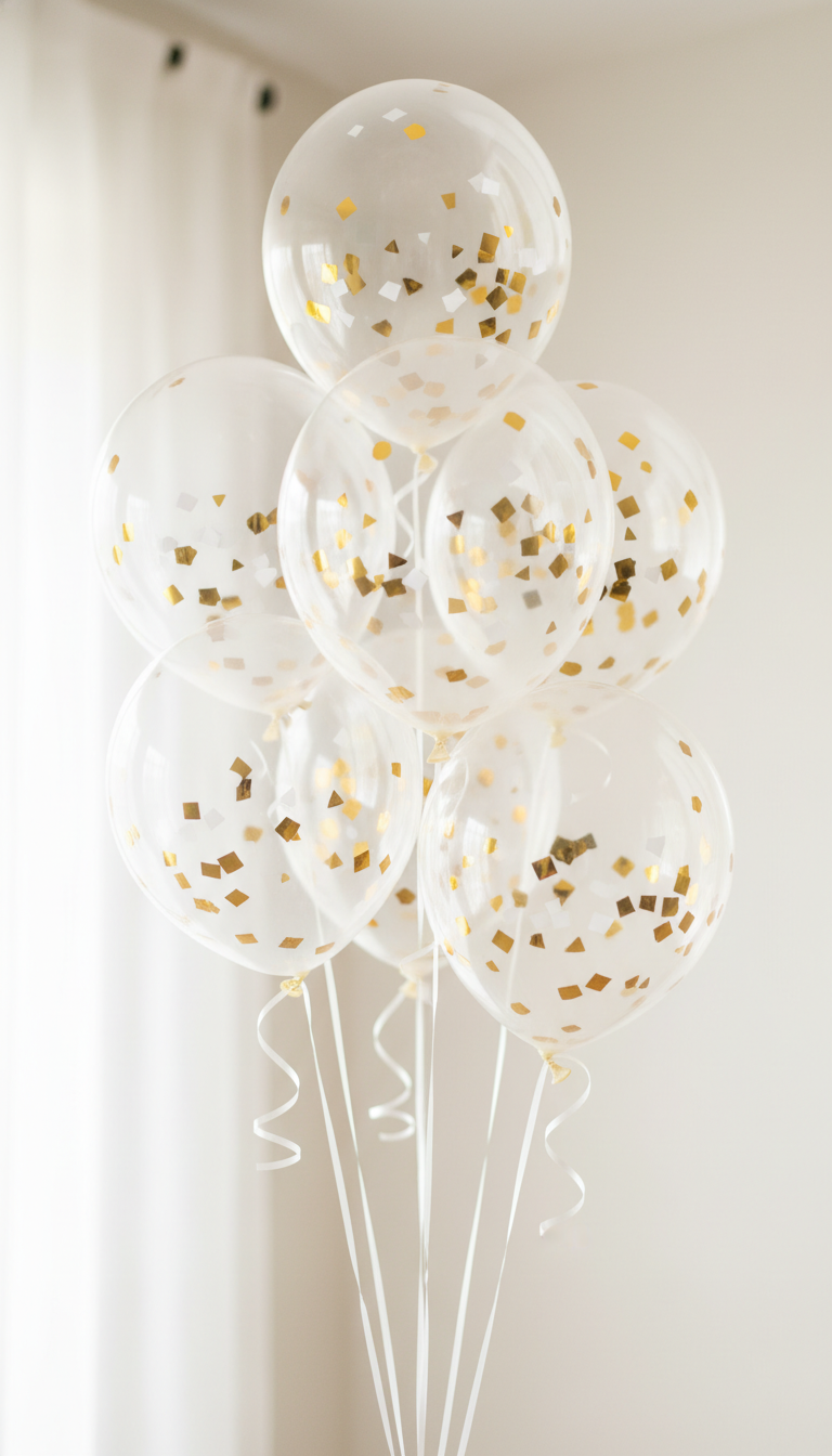 Playful DIY Confetti Balloons