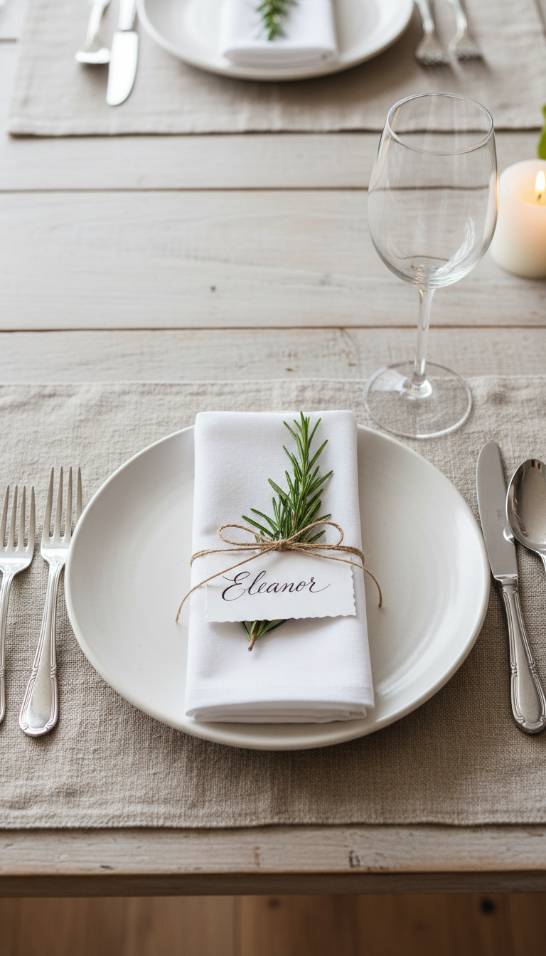 Personalized Place Settings