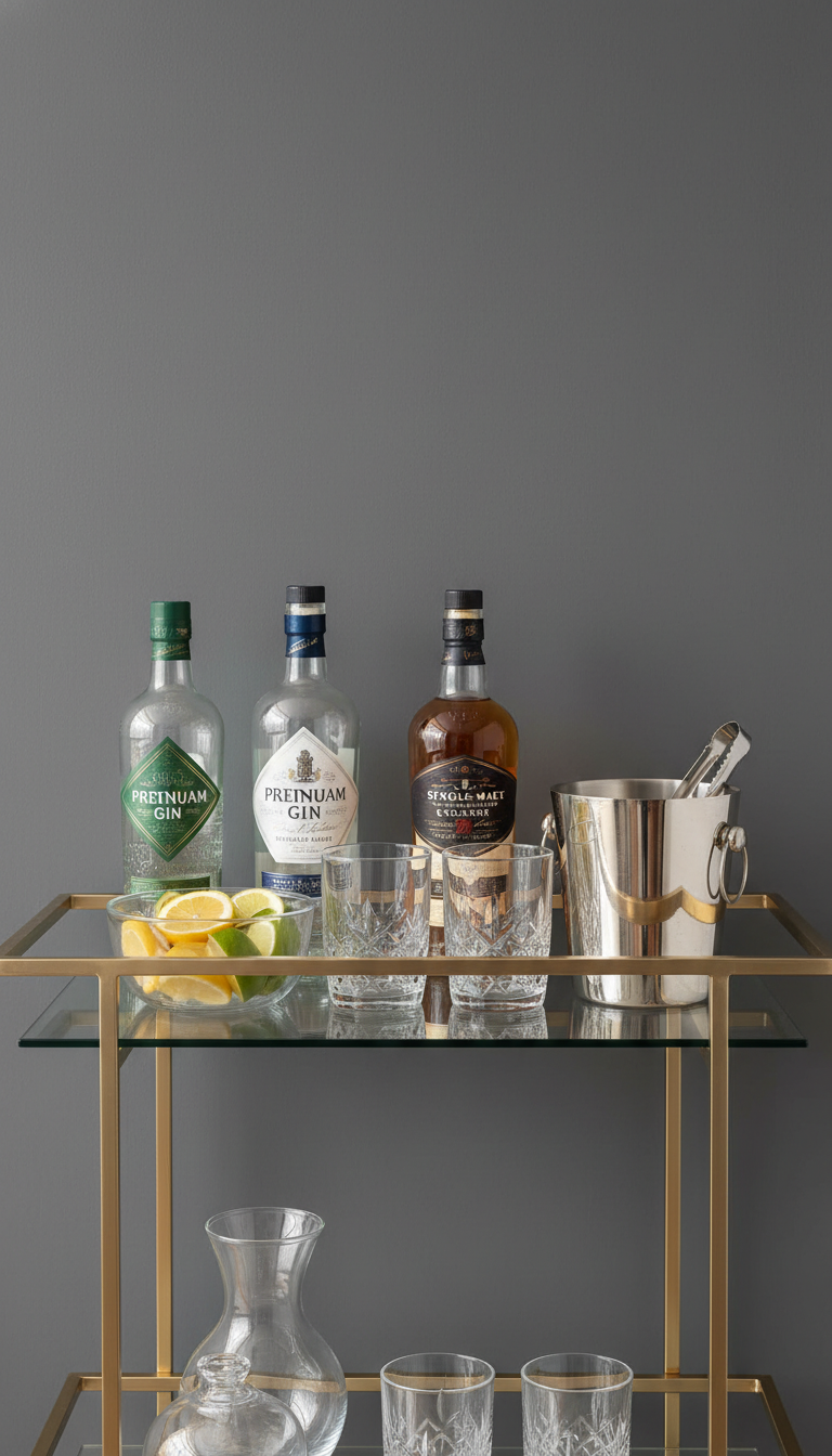 Minimalist Bar Cart