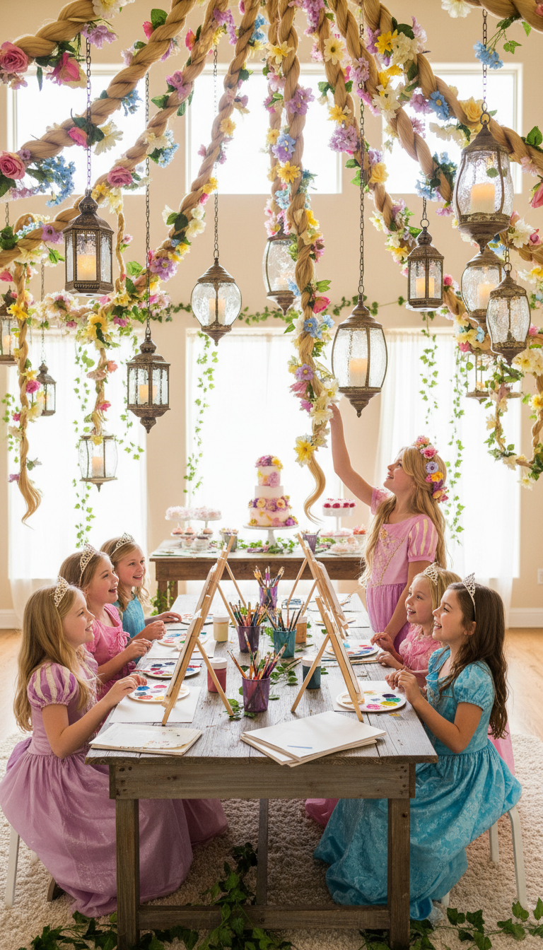 Rapunzel's Tower Garden