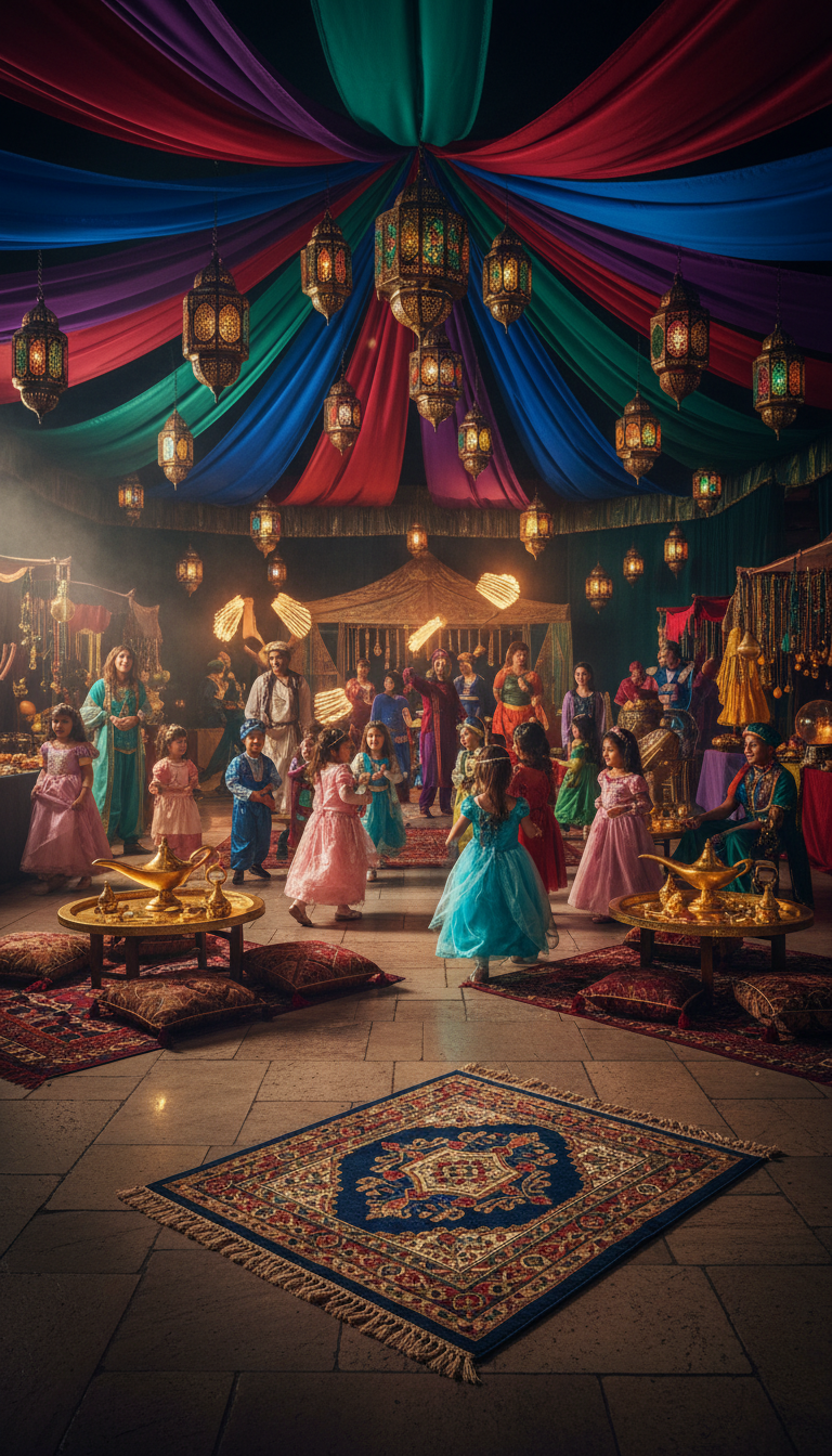 Aladdin's Agrabah Market Bazaar