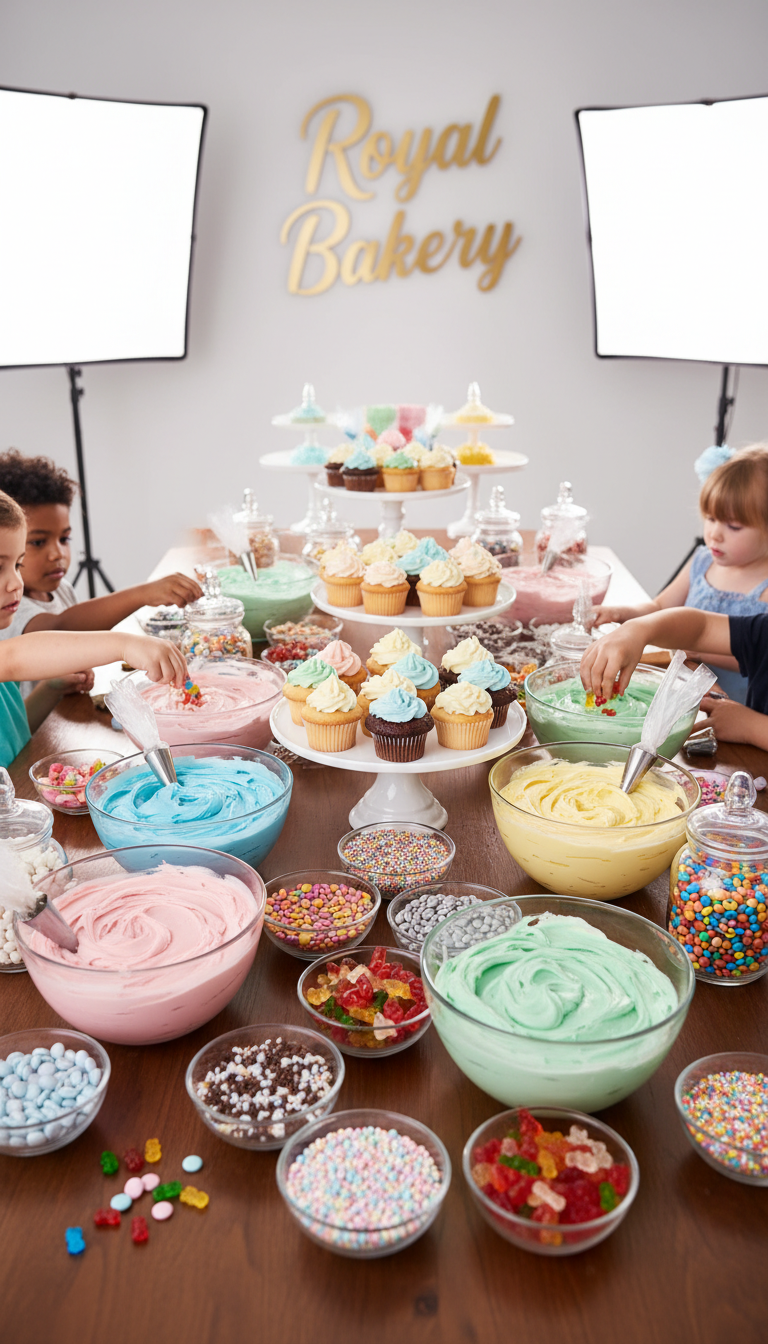 The Royal Bakery Decorating Bar