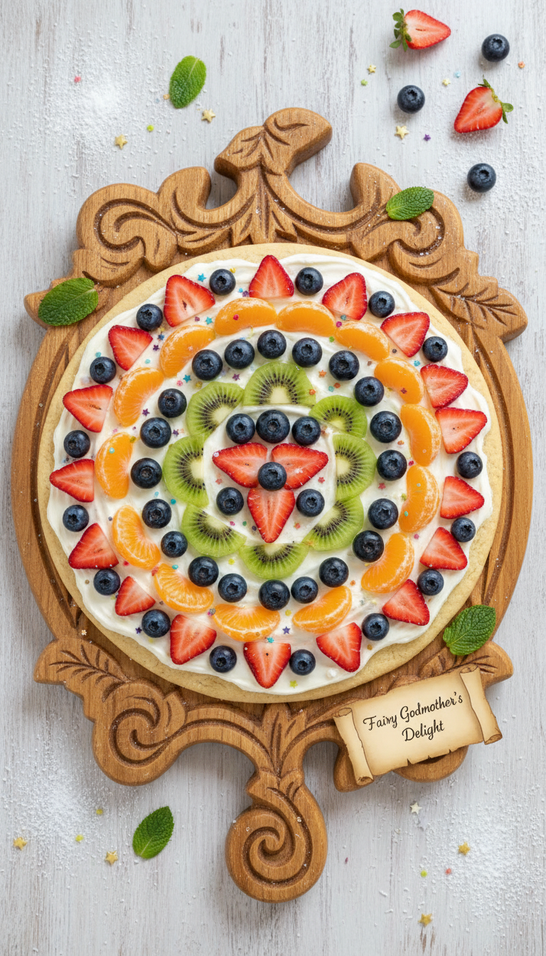 Fairy Godmother's Fruit Pizza