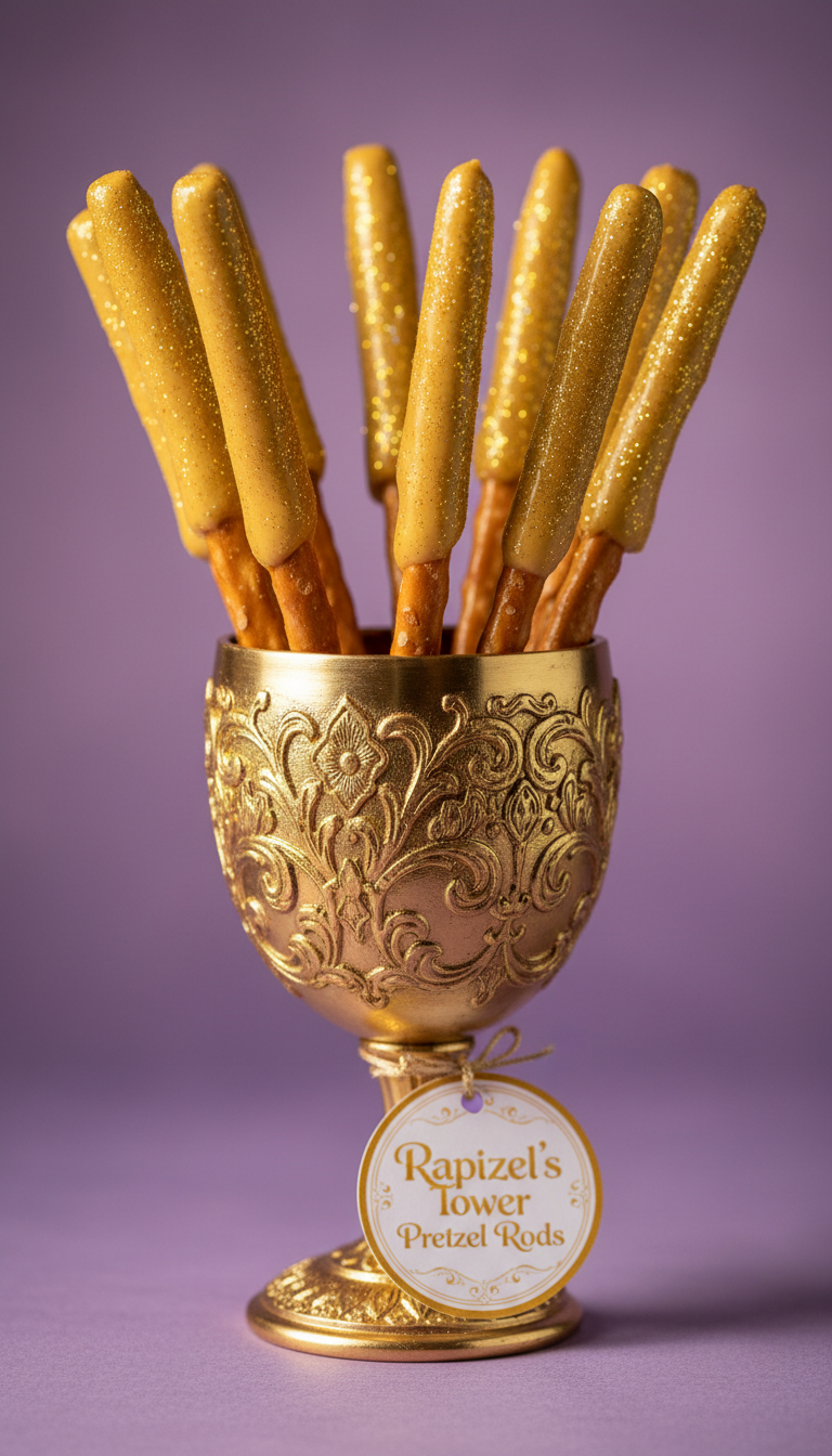 Rapunzel's Tower Pretzel Rods