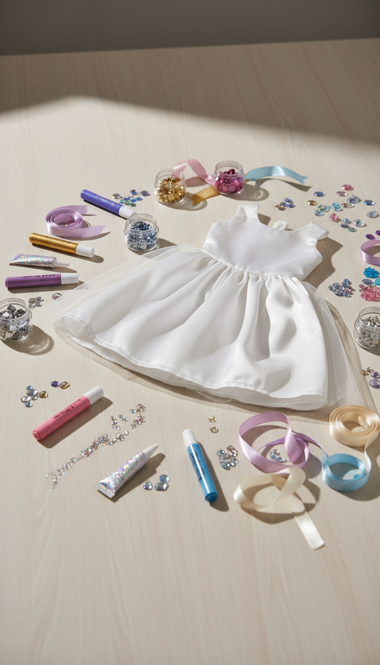 DIY Princess Gown Decorating
