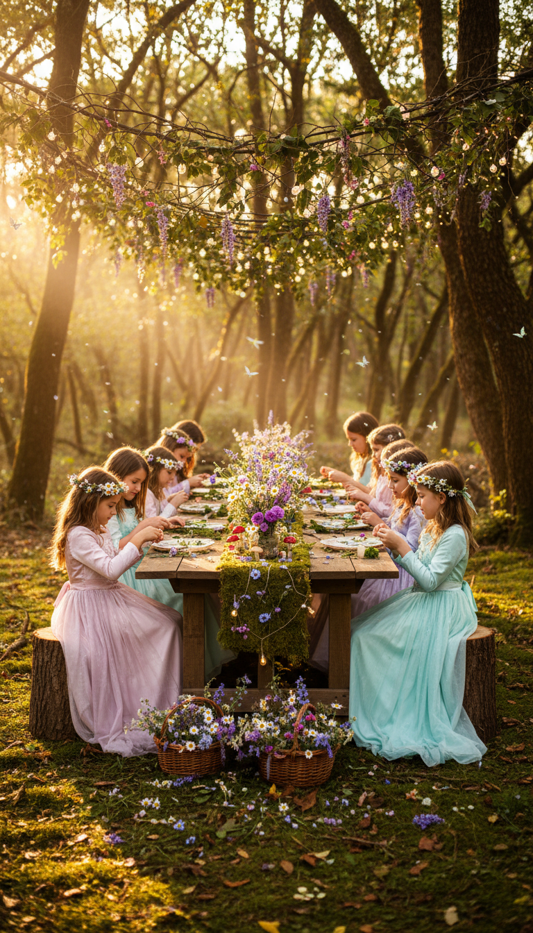 Enchanted Forest Princess Gathering