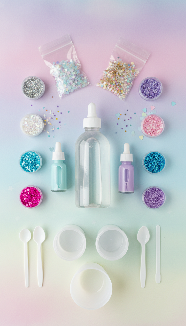 DIY Unicorn Slime Station