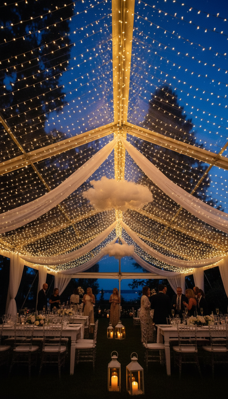 Twinkle Light Canopy Dreamscape