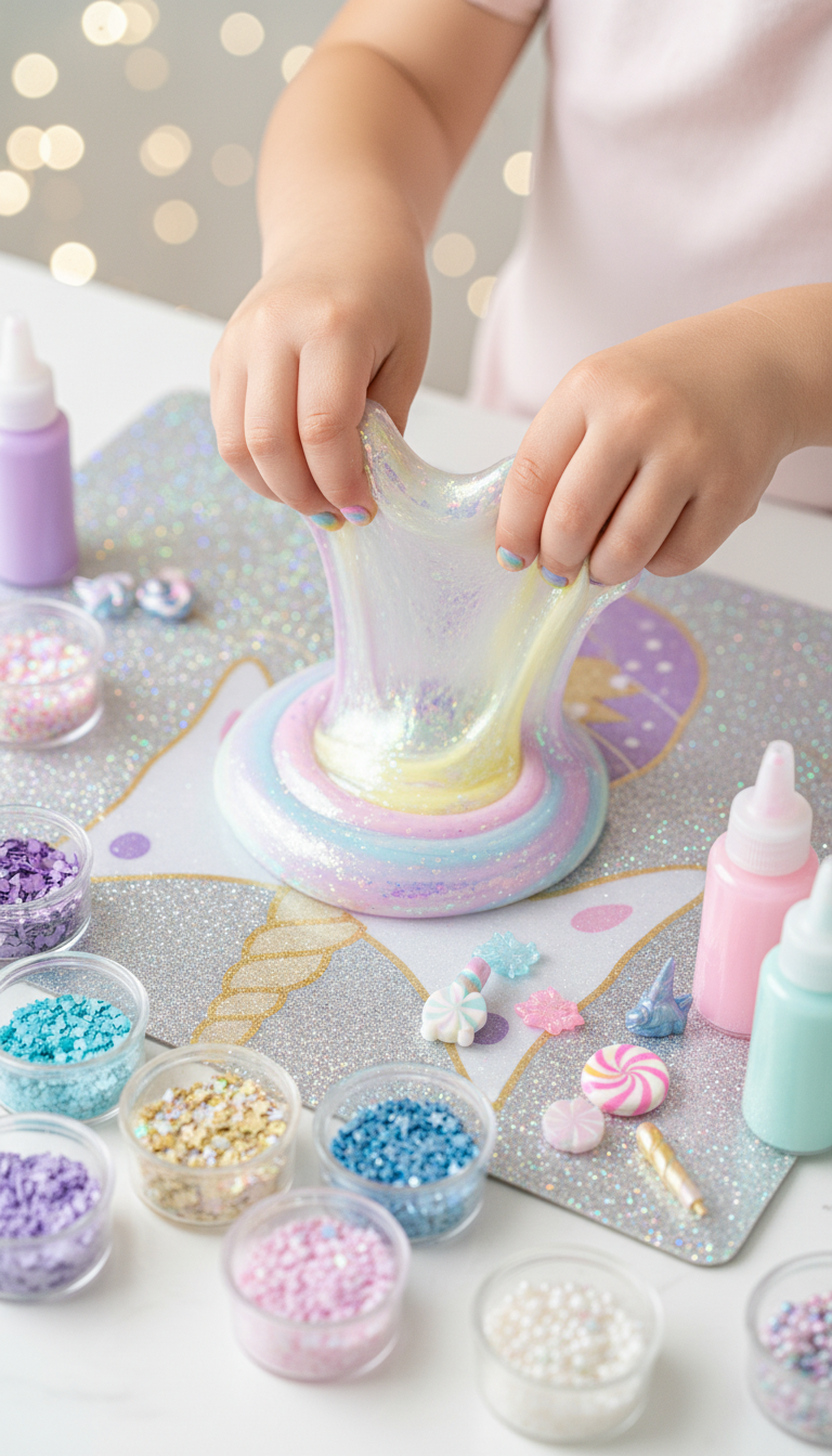 Sparkling Unicorn Slime Station