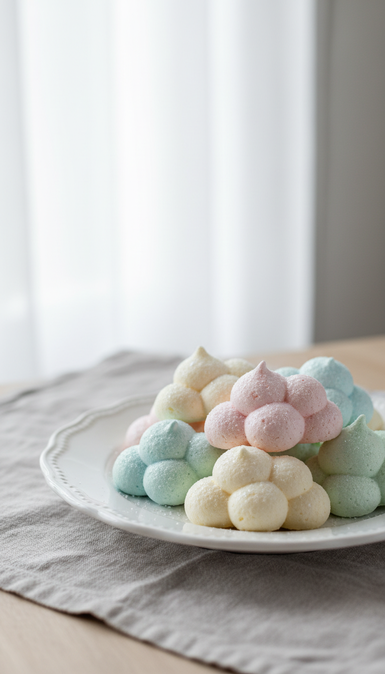 Fluffy Cloud Meringues