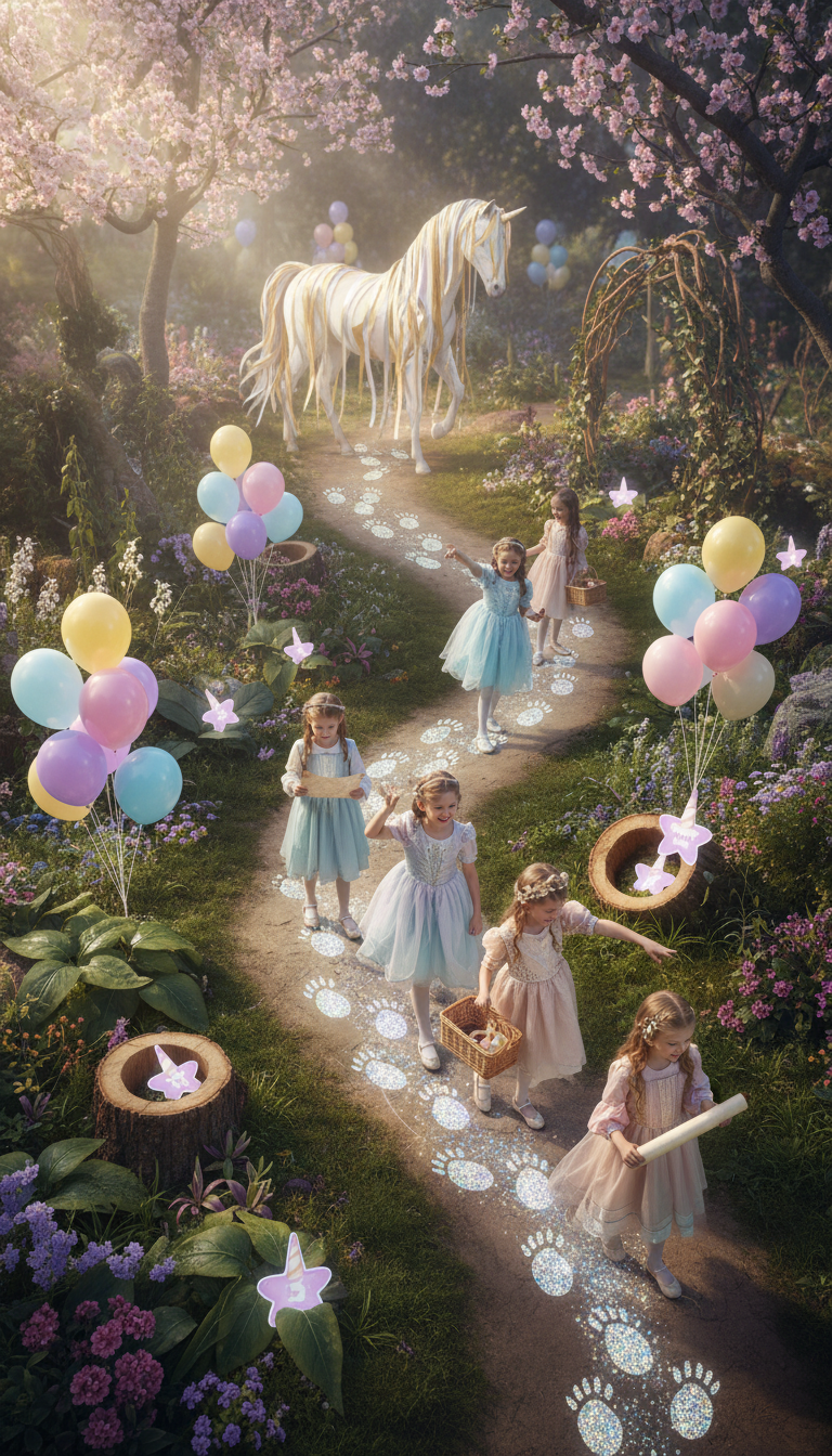 Mystical Unicorn Scavenger Hunt