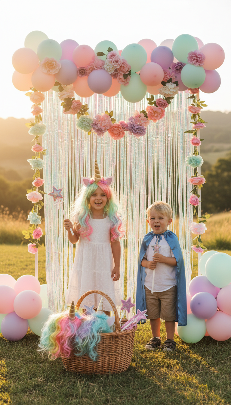 Unicorn Photo Booth Extravaganza