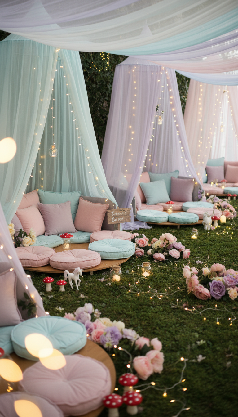 Fairy Garden Seating Nooks