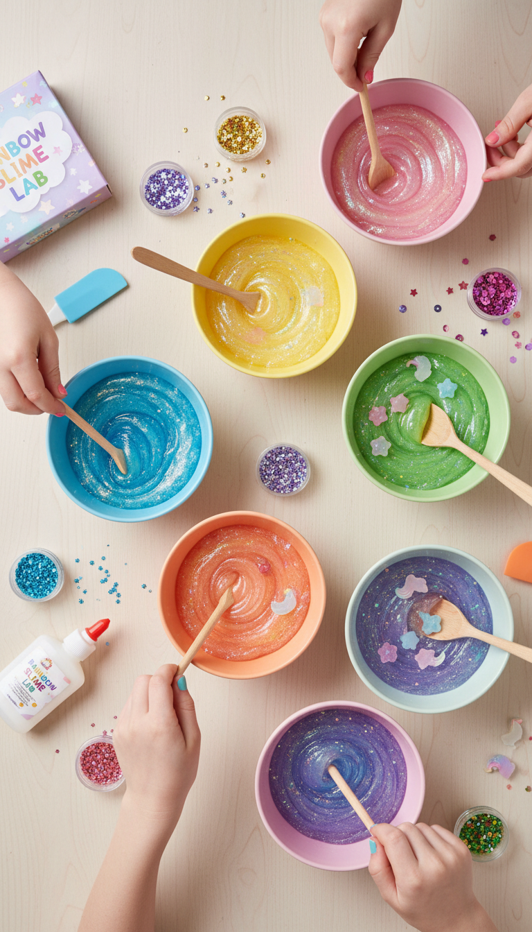 Rainbow Slime Creation Lab