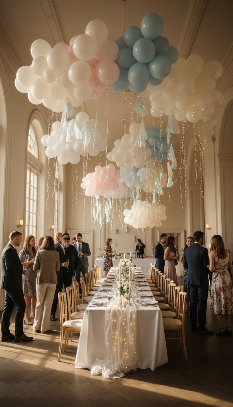 Floating Cloud Balloon Decor