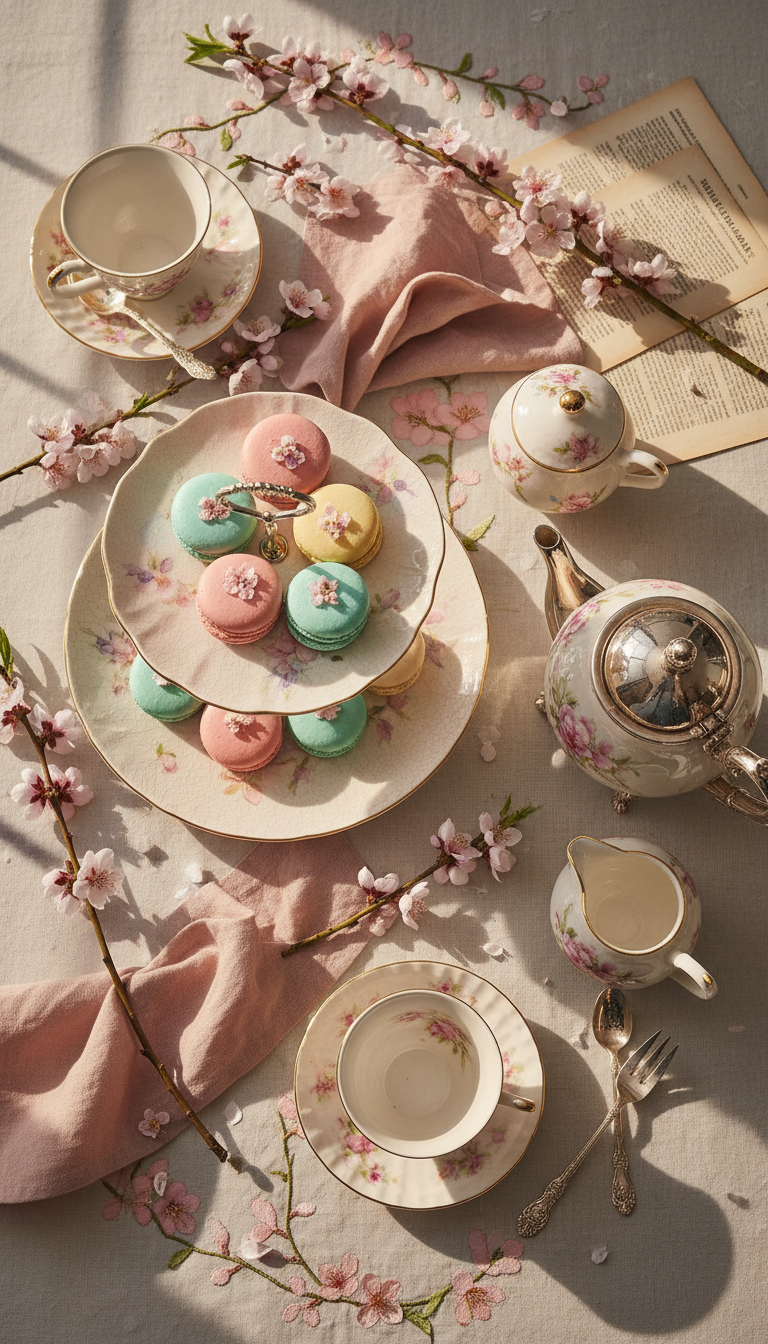 Peach Blossom Tea Party