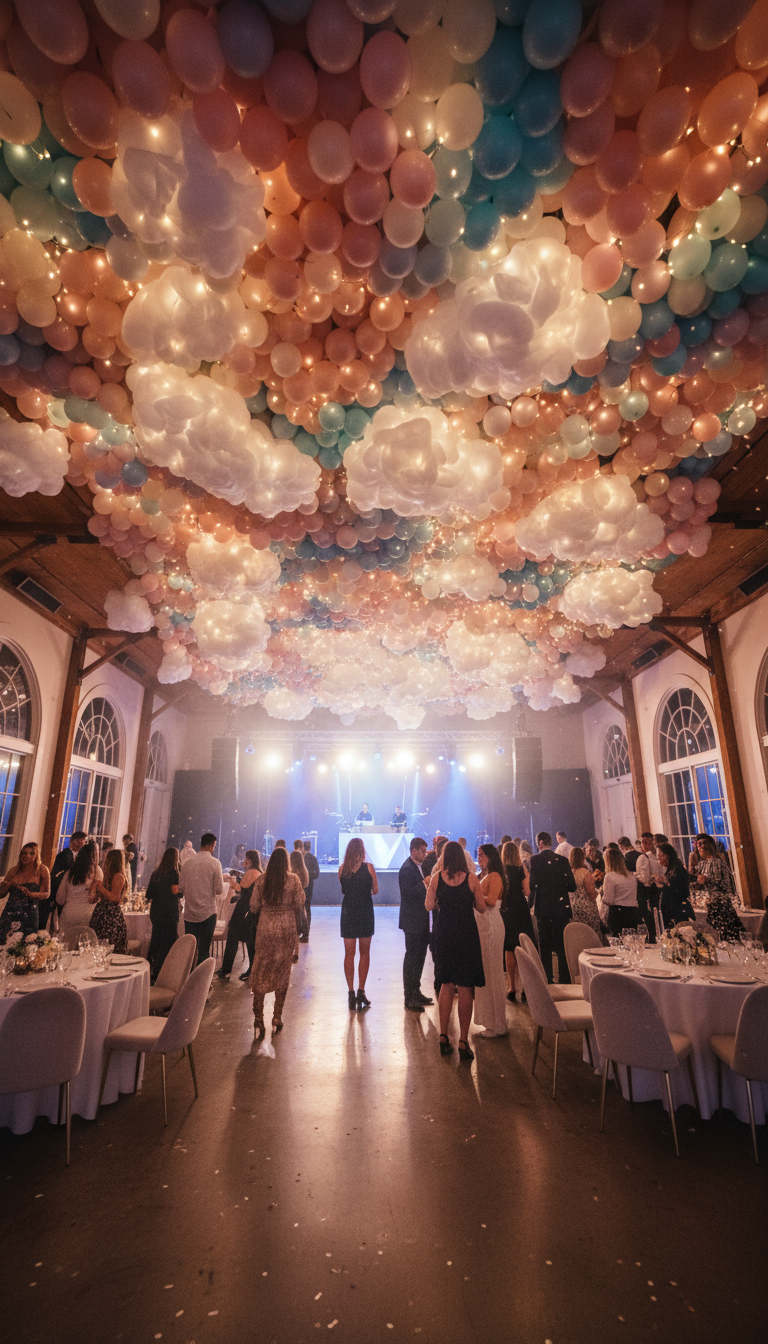 Cotton Candy Cloud Ceiling