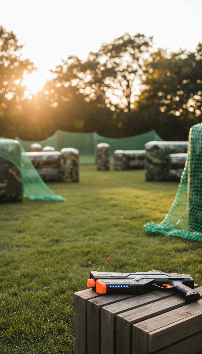 Backyard Tactical Laser Tag