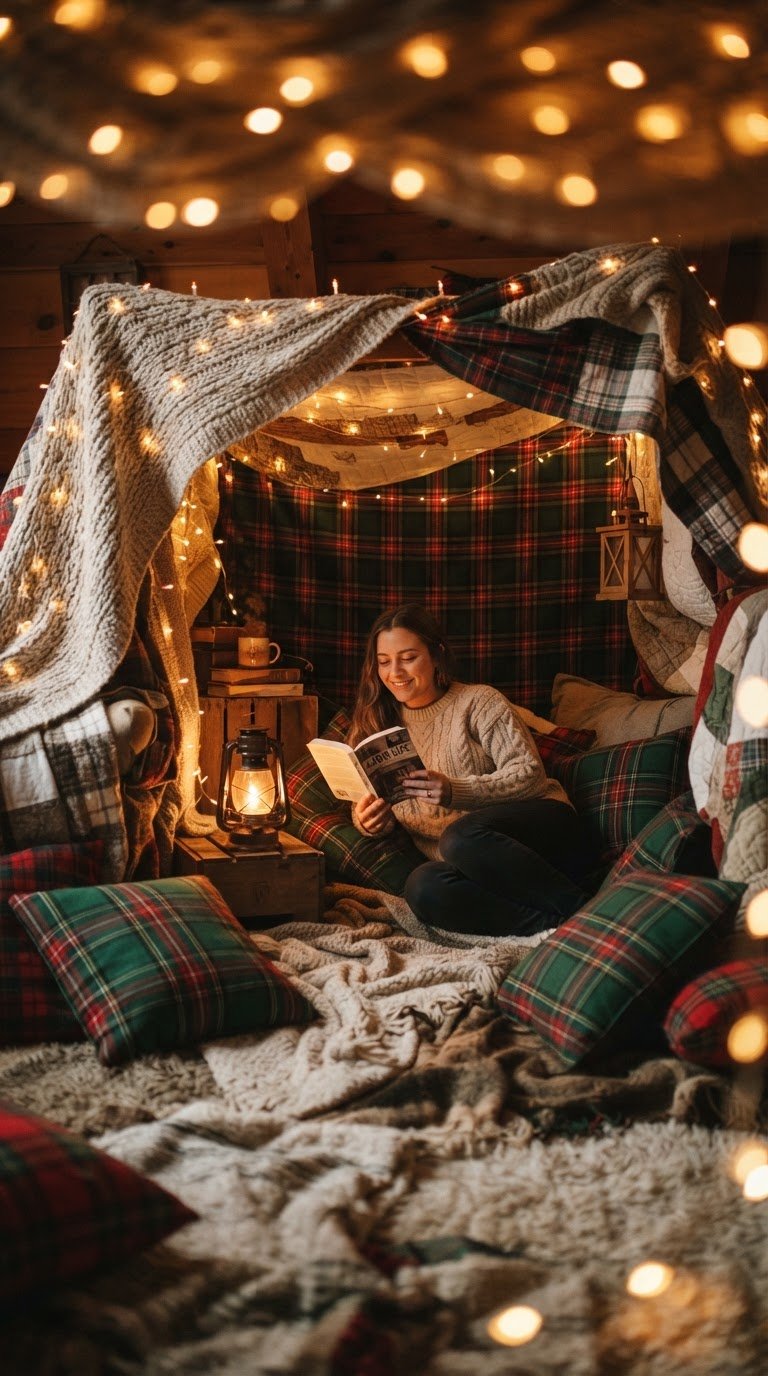 The Cozy Indoor Cabin Fort