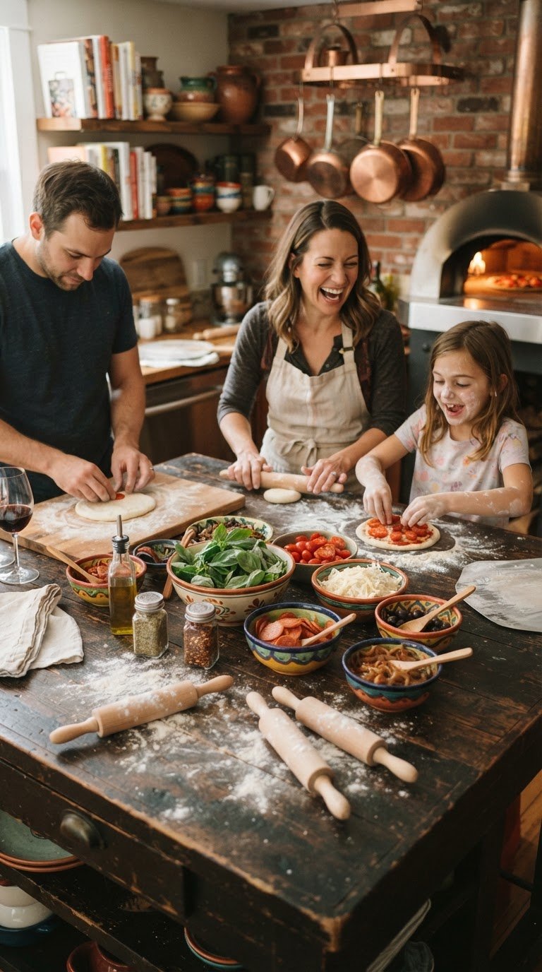 Artisan Pizza-Making Studio