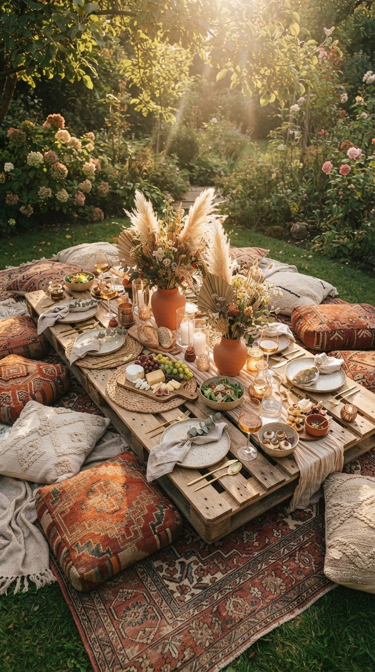 Boho Garden Picnic