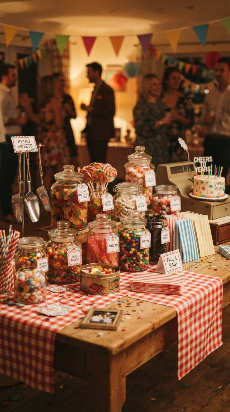 Retro Arcade and Sweet Bar