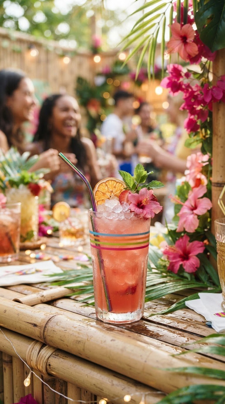 Tropical Paradise Mocktail Lounge