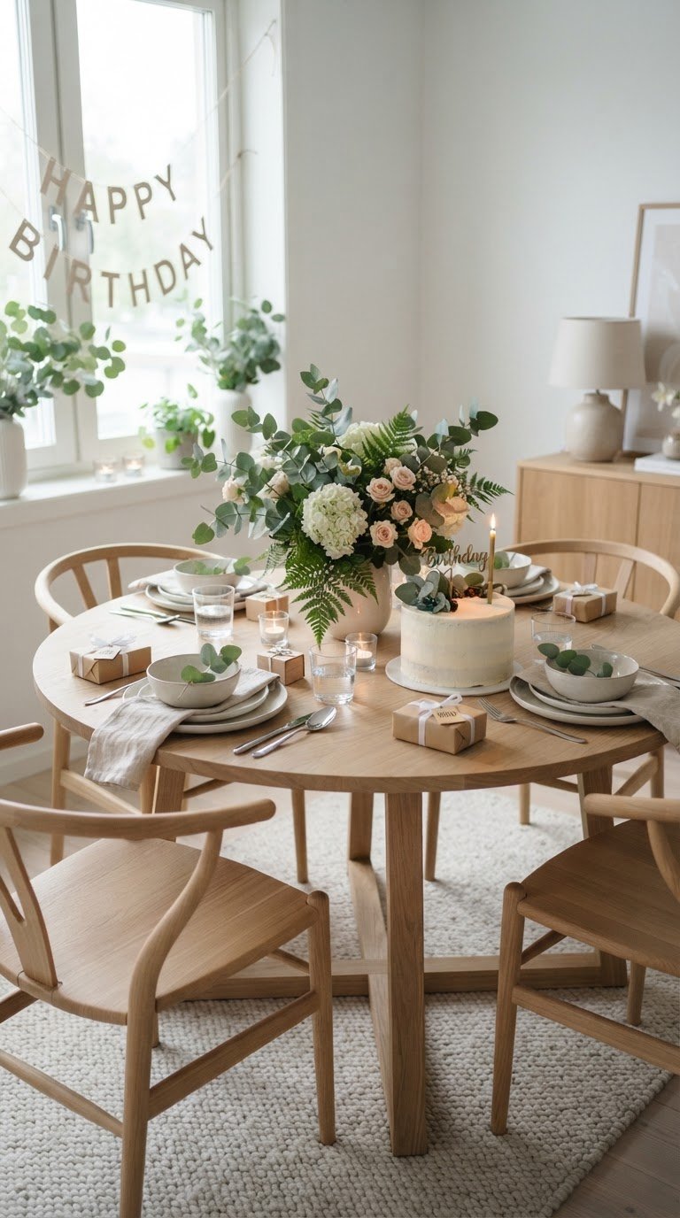 Minimalist Scandinavian Celebration