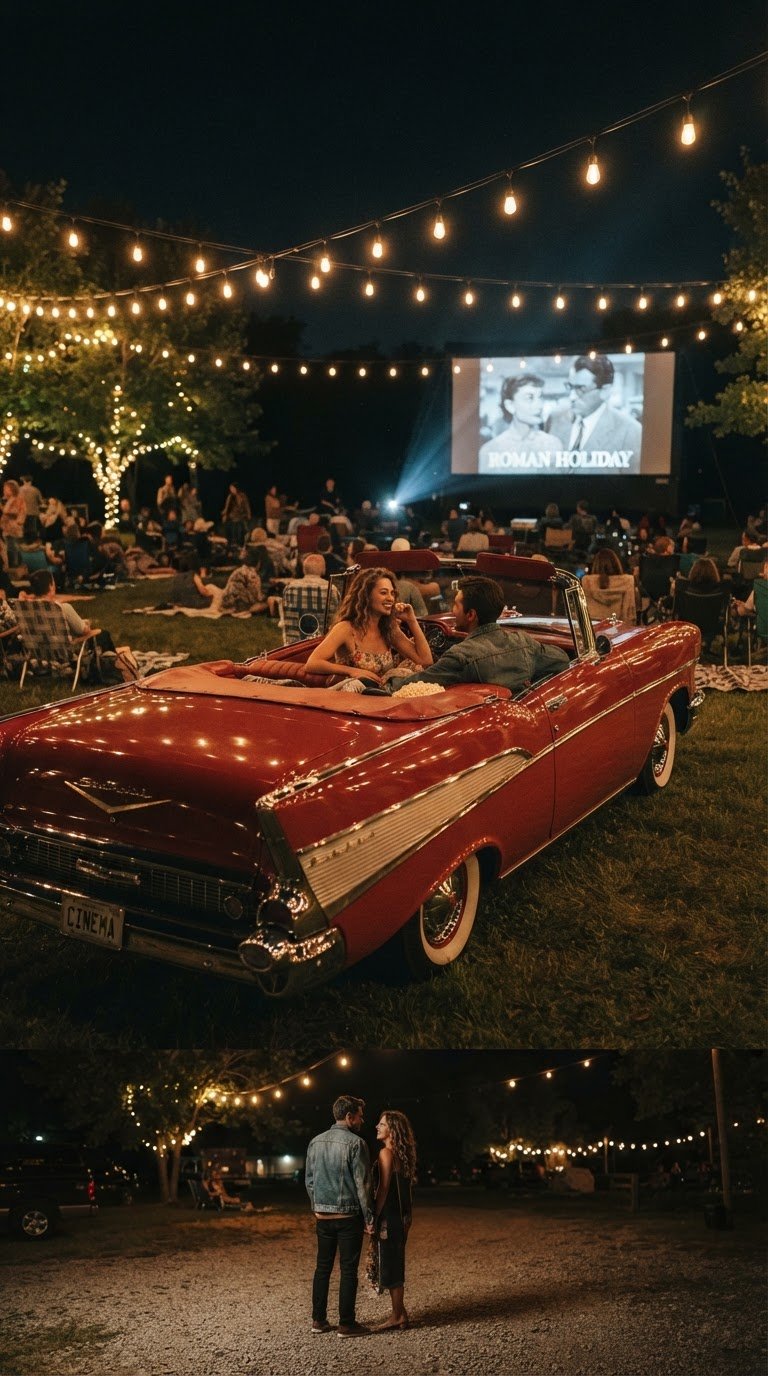 Vintage Car Show & Drive-In Movie