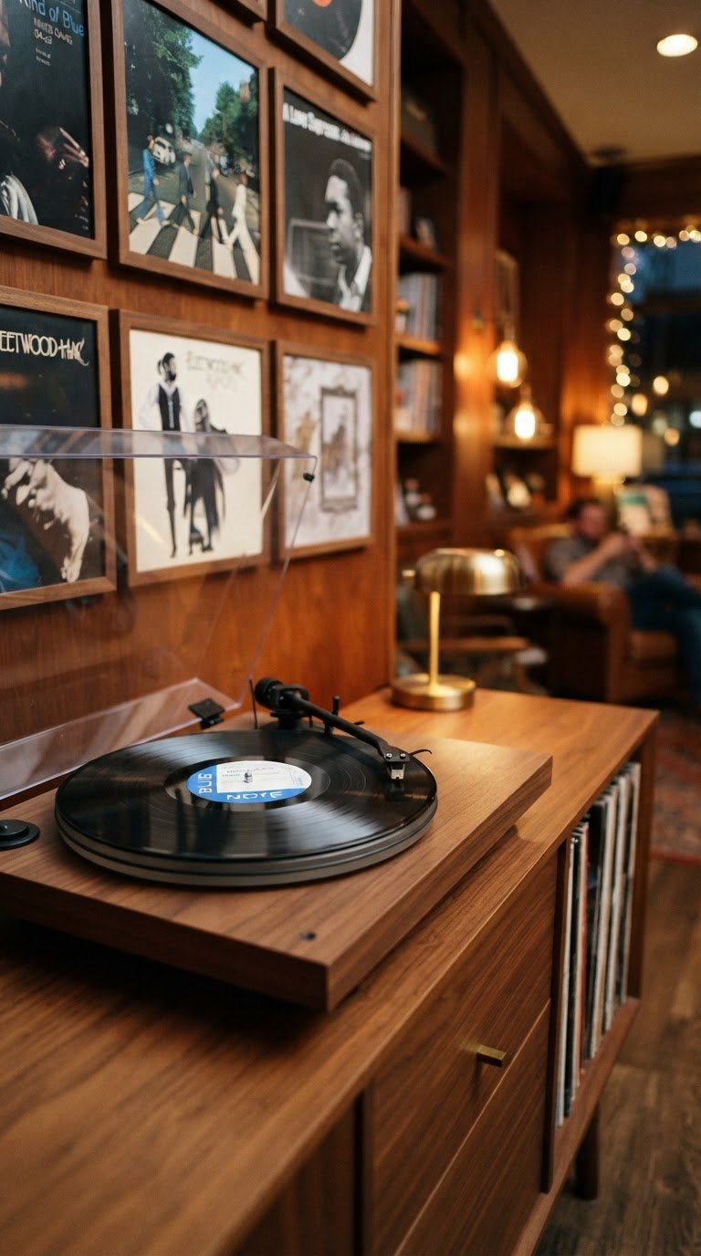 Retro Vinyl Listening Party