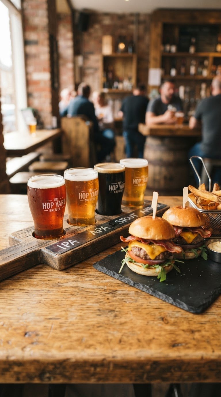 Gourmet Craft Beer & Slider Pairing
