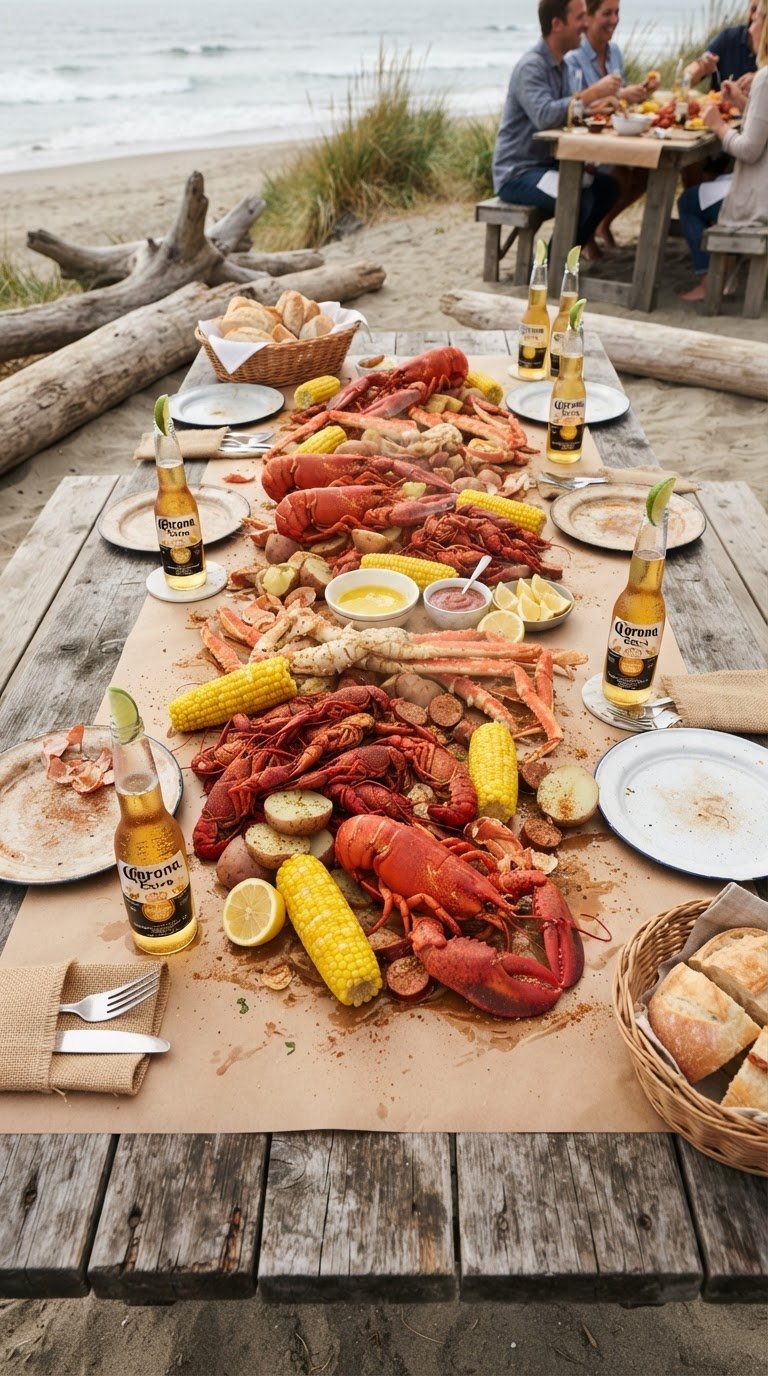 Ocean-Side Seafood Boil