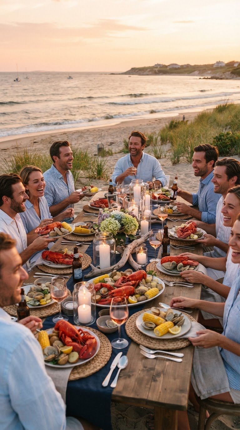 A 'Life's a Beach' Coastal Clambake